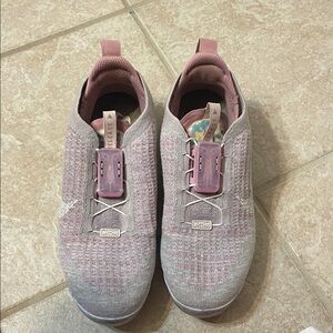 Nike VaporMax Sneakers - Pink and White